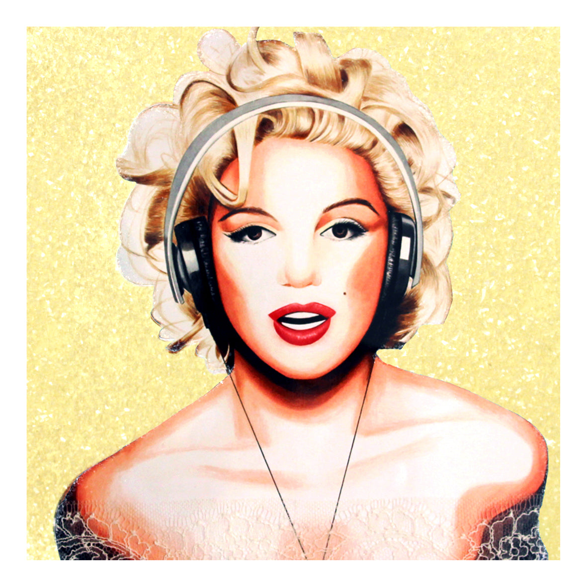 Marilyn Yellow Diamond Dust
