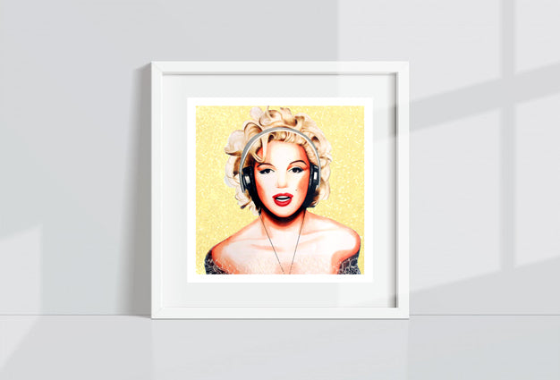 Marilyn Yellow Diamond Dust