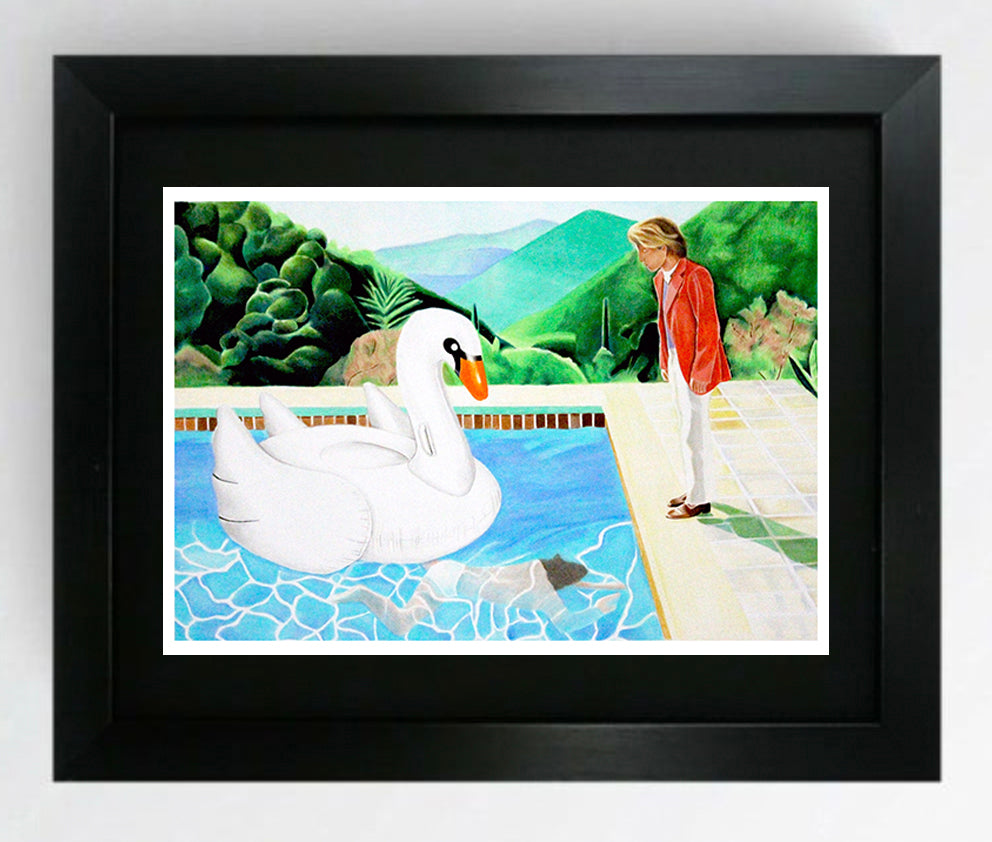 Hockney Swan